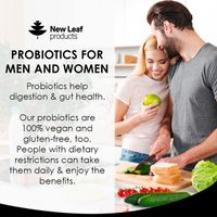 New Leaf High Strength CFU Probiotic 6 Month Supply